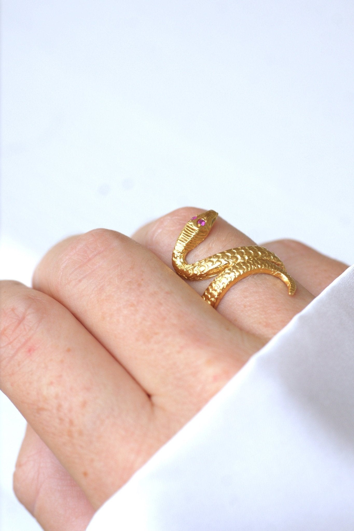 ベビーグッズも大集合 bague-vintage-serpent-enroule- アクセサリー
