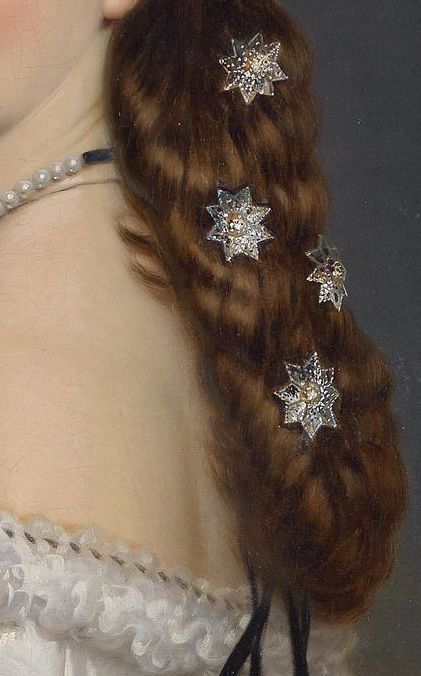 Pince à Cheveux Ancienne Et Tête De Chapeau - Bijou Vintage Doré - Occasion