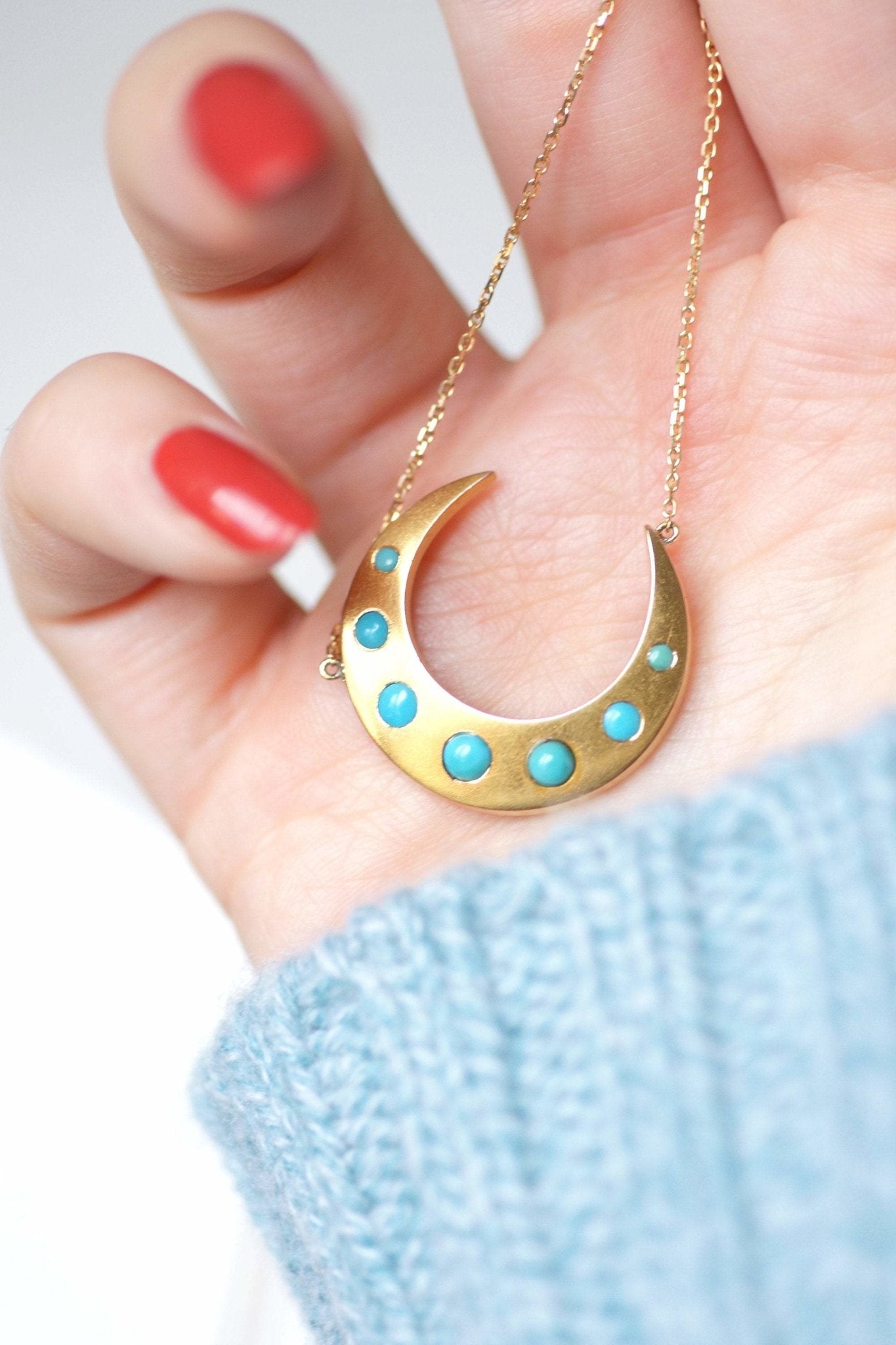 Collier Soleil Et Lune Argent Sterling Celtique Croissant De Lune Collier Soleil Et Lune Argent Sterling Celtique Croissant De Lune