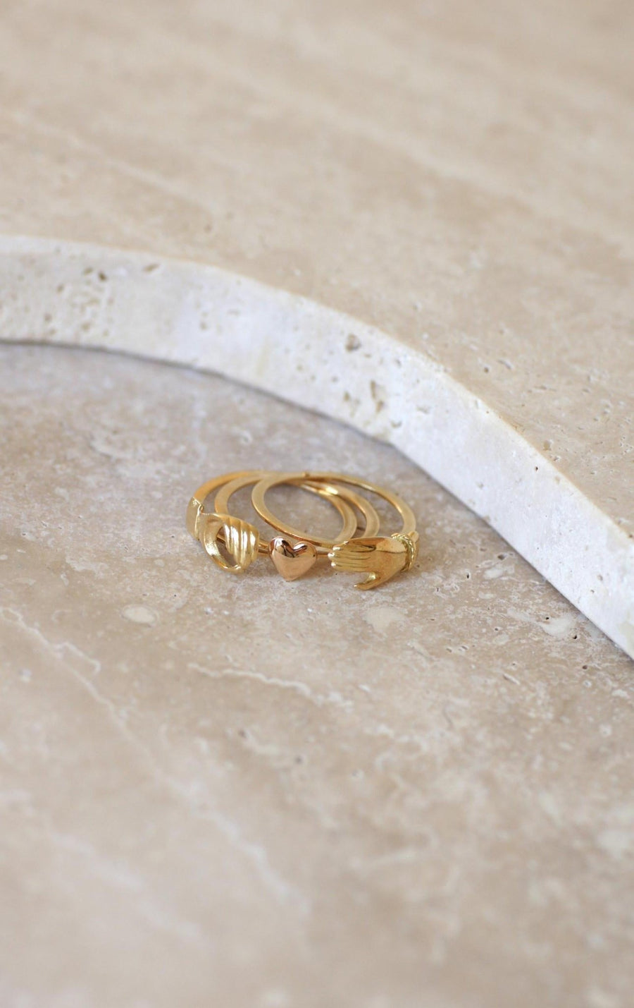 Yellow Gold Fédé Faith Ring - Galerie Pénélope