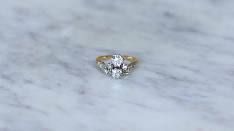 Duchesse Belle Epoque Diamonds Ring - Galerie Pénélope