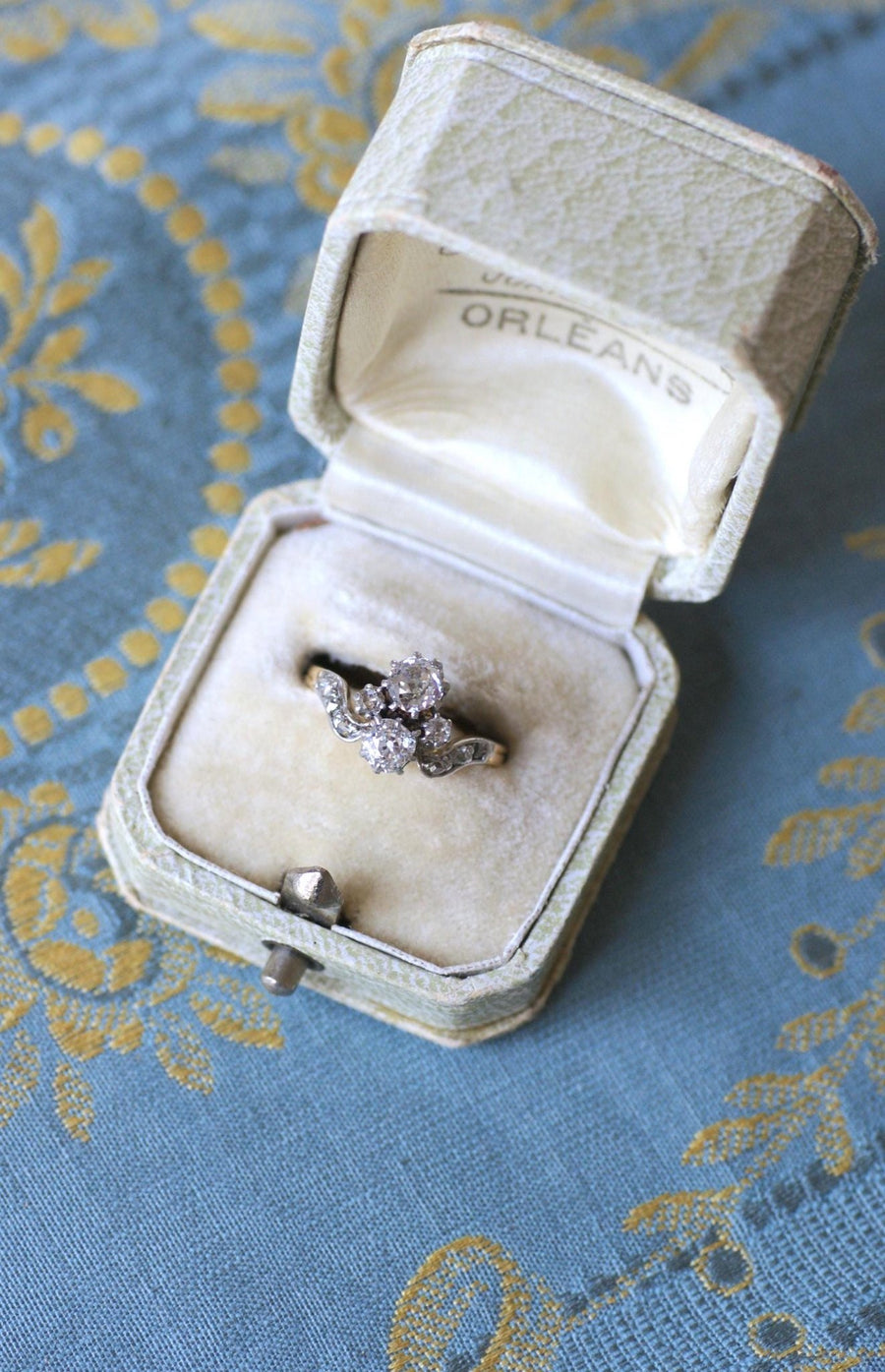 Duchesse Belle Epoque Diamonds Ring - Galerie Pénélope