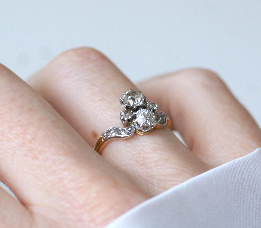 Duchesse Belle Epoque Diamonds Ring - Galerie Pénélope