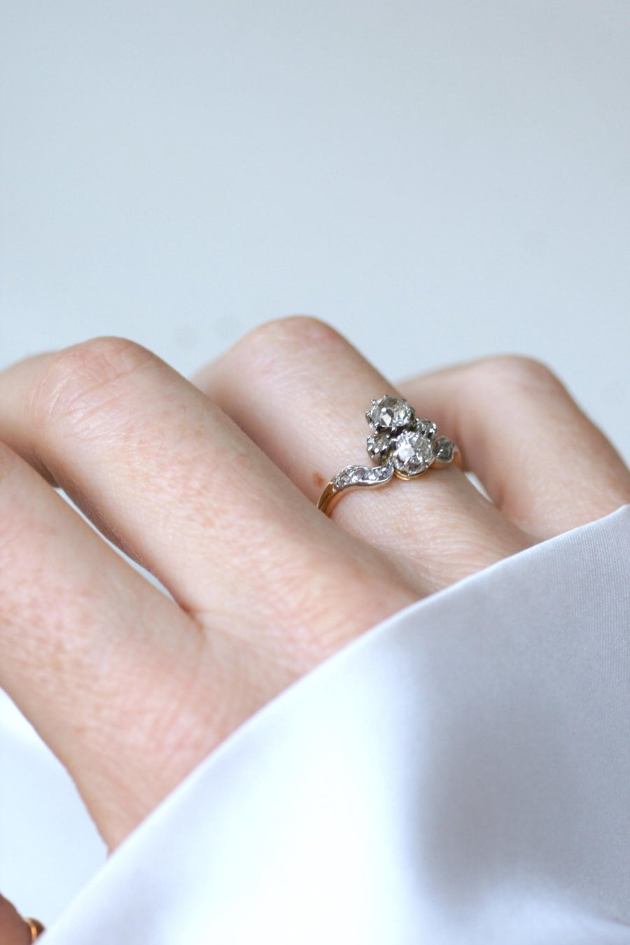 Duchesse Belle Epoque Diamonds Ring - Galerie Pénélope