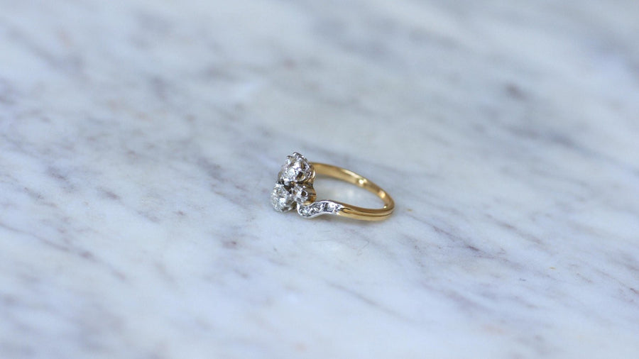 Duchesse Belle Epoque Diamonds Ring - Galerie Pénélope