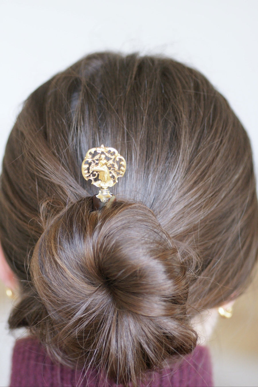 Boucheron Antique Vermeil on Shell Comb - Galerie Pénélope