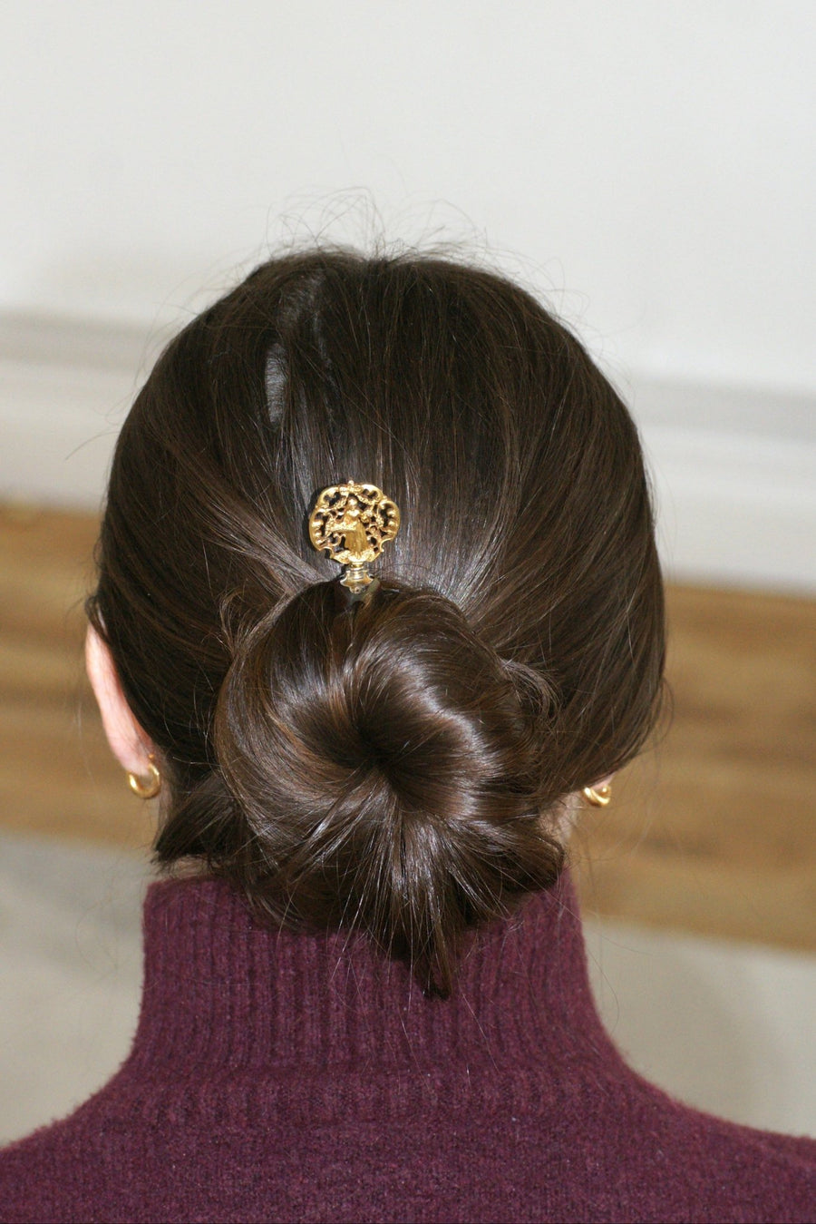 Boucheron Antique Vermeil on Shell Comb - Galerie Pénélope