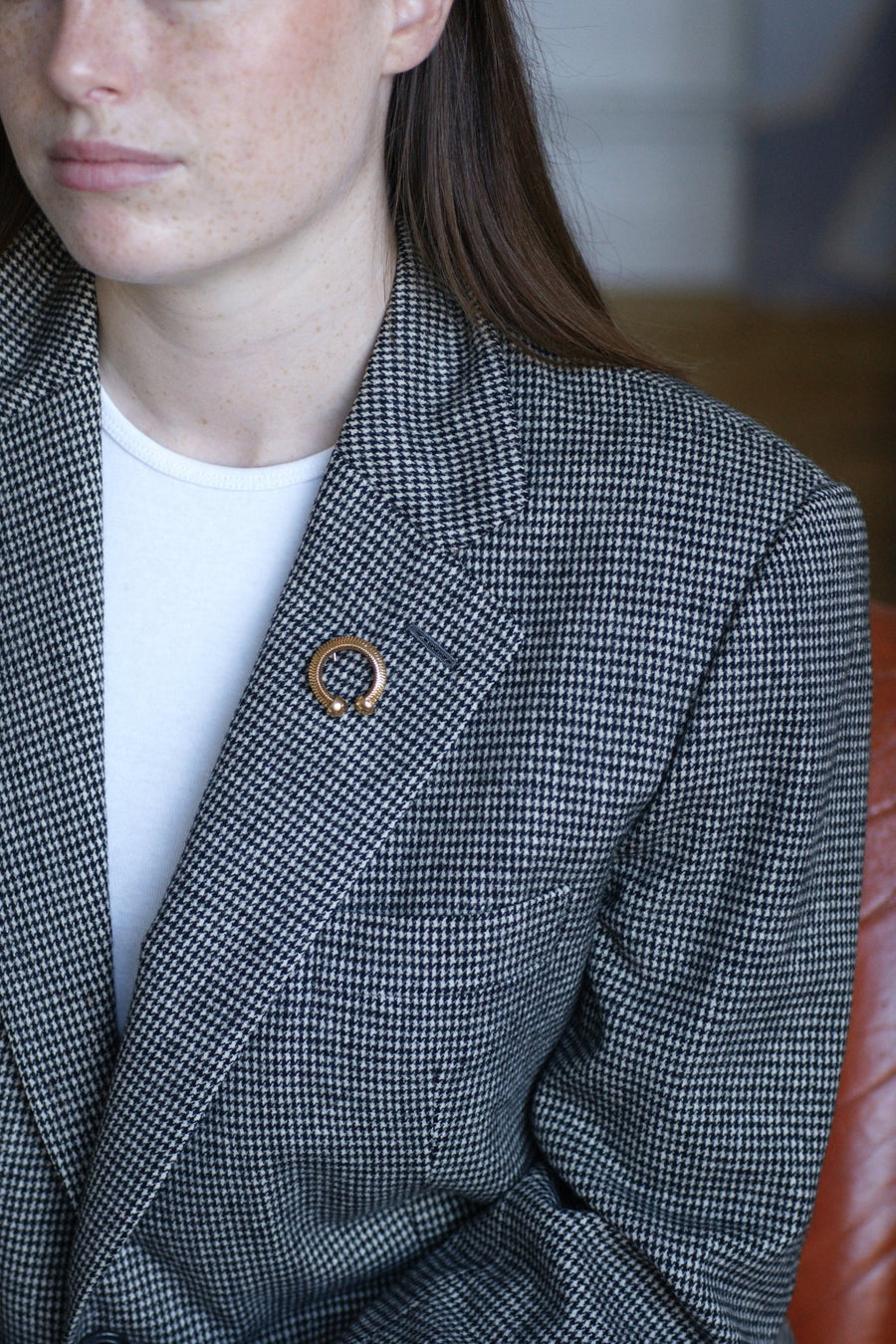 Retro Mellerio Dits Meller Yellow Gold Brooch - Galerie Pénélope