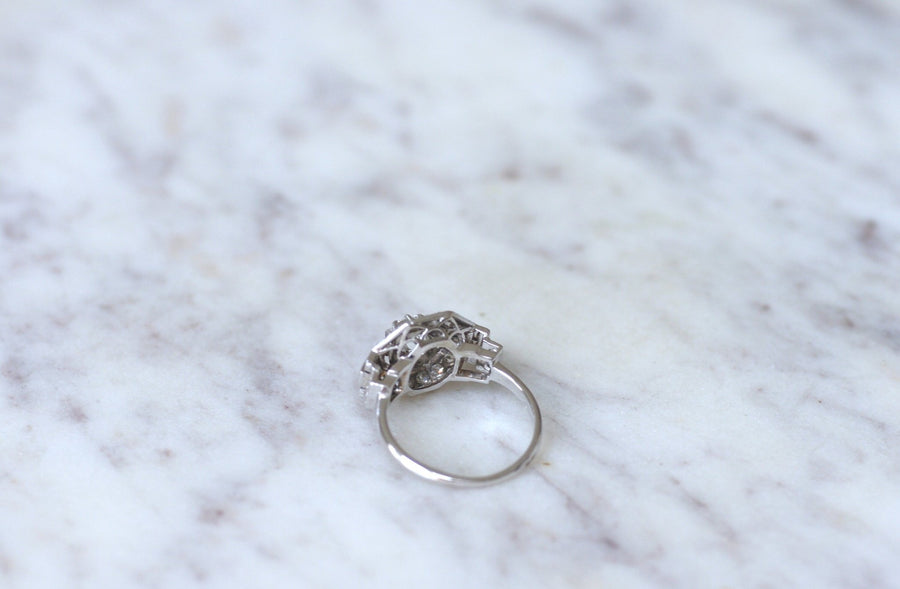 Faux art deco rings online