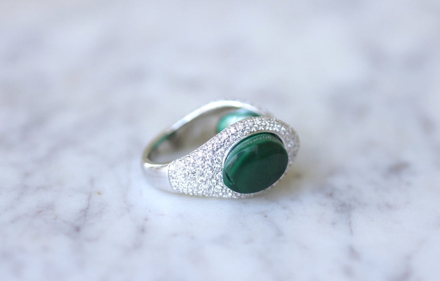 Gucci malachite ring sale