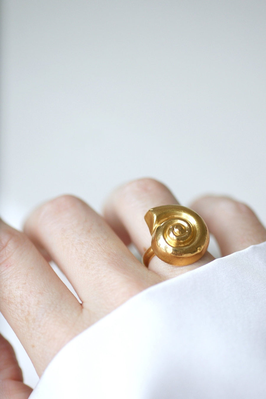 Bague coquillage or online