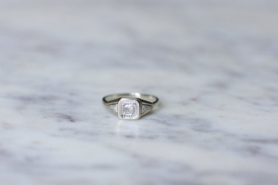 Art Deco diamond engagement ring - Penelope Gallery