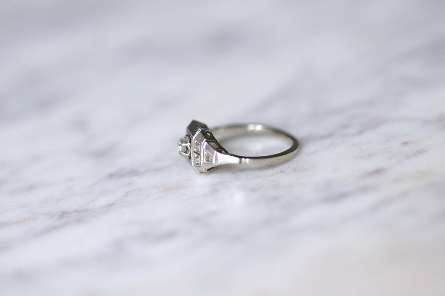 Art Deco diamond engagement ring - Penelope Gallery