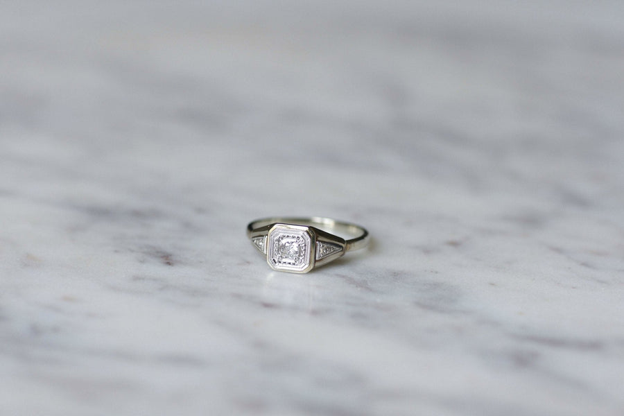 Art Deco diamond engagement ring - Penelope Gallery