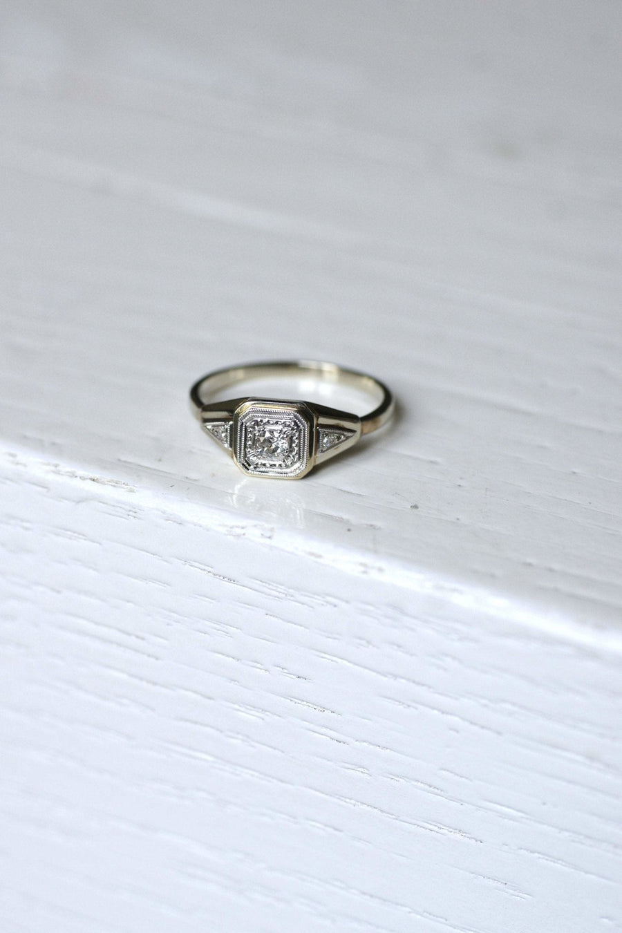 Art Deco diamond engagement ring - Penelope Gallery