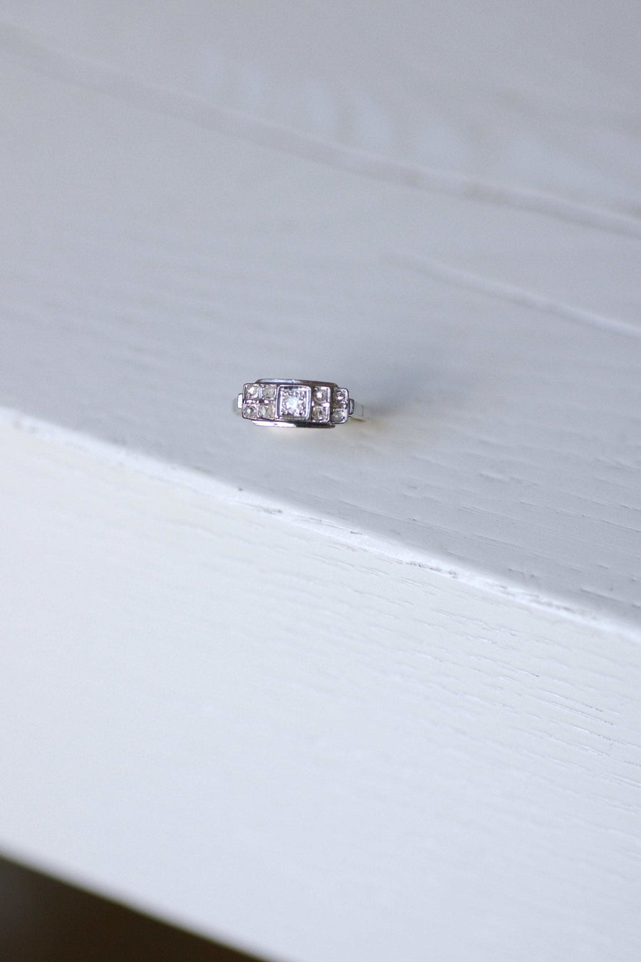 Art Deco diamond engagement ring - Penelope Gallery