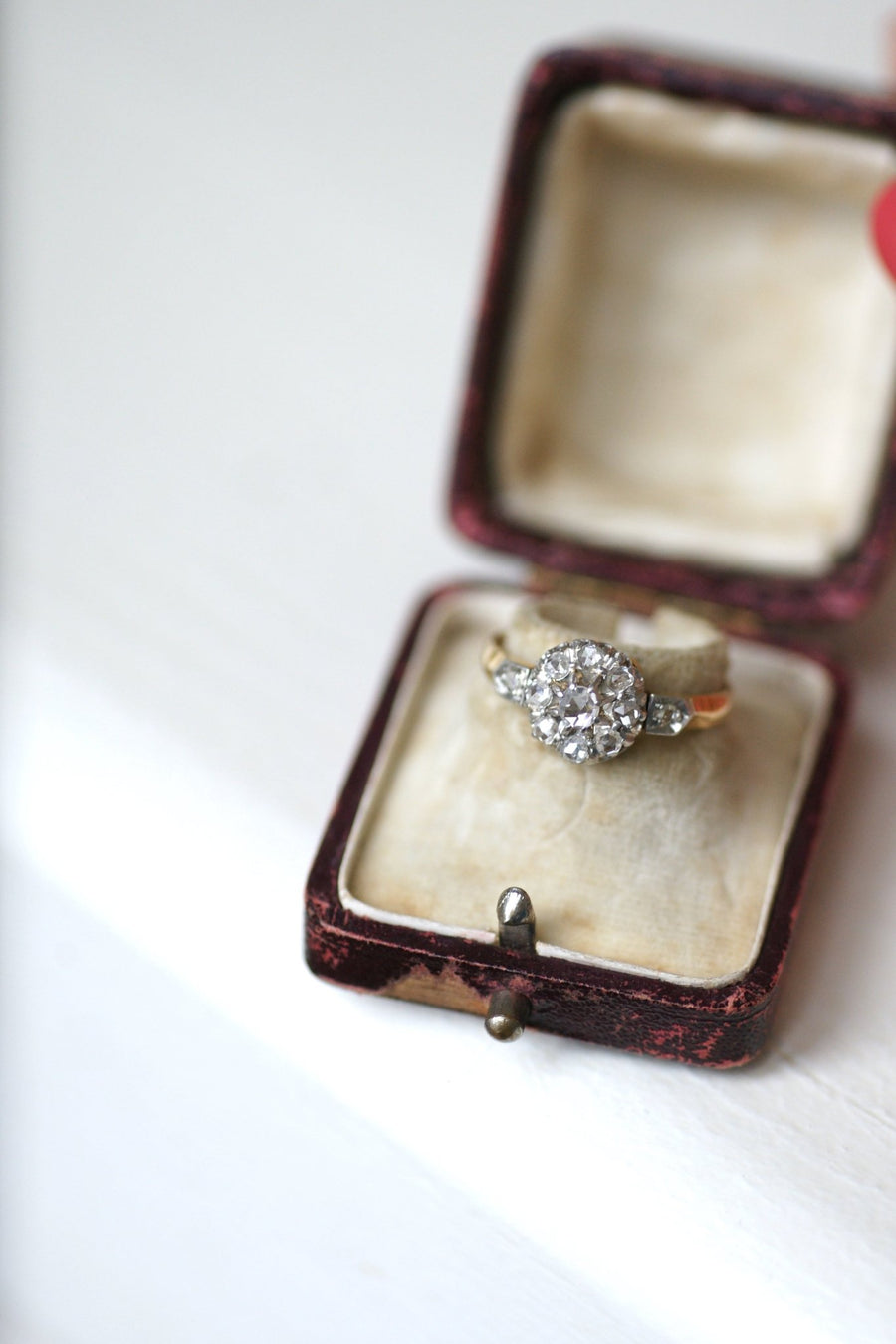 Daisy diamond engagement ring - Penelope Gallery