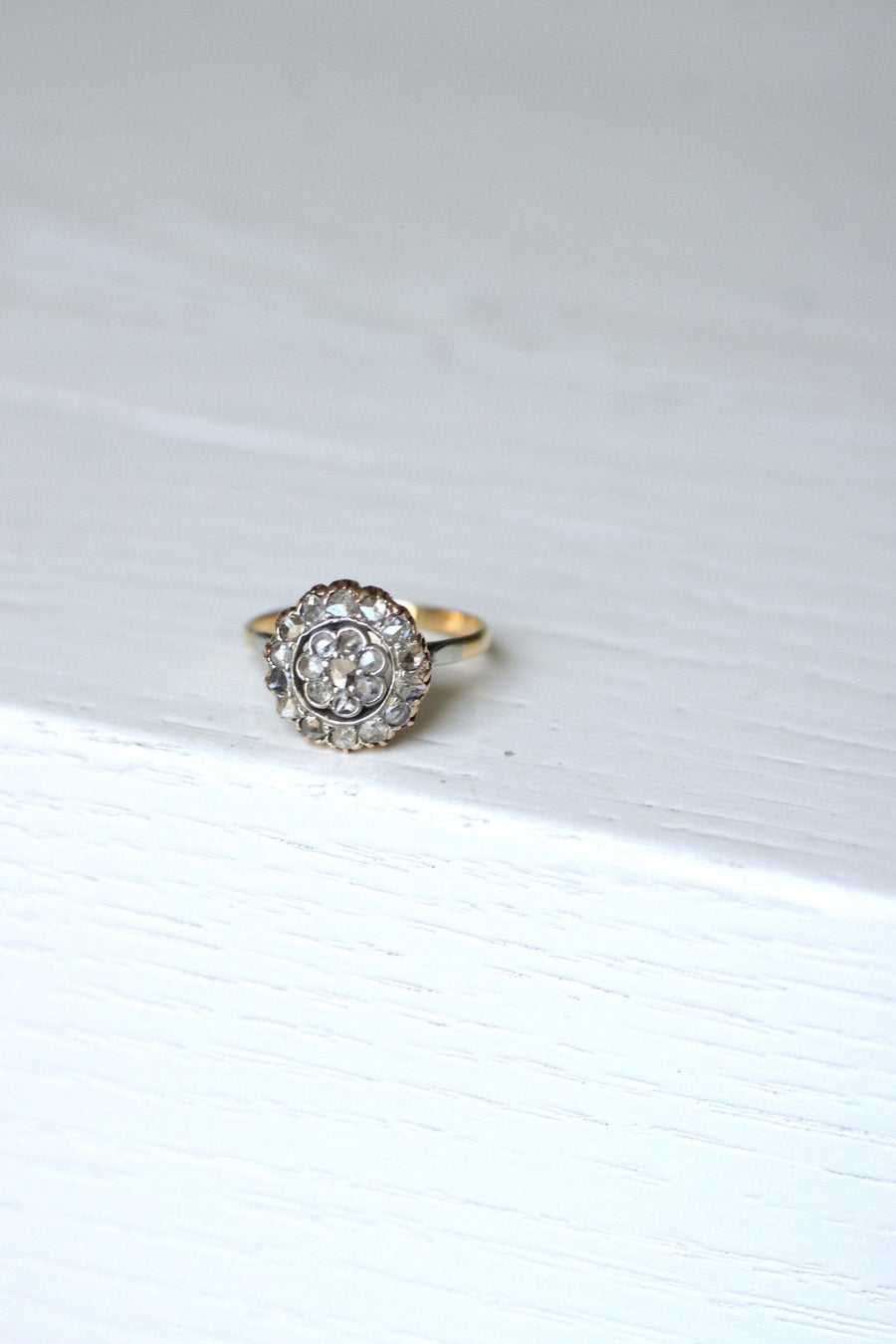 Daisy diamond engagement ring - Penelope Gallery