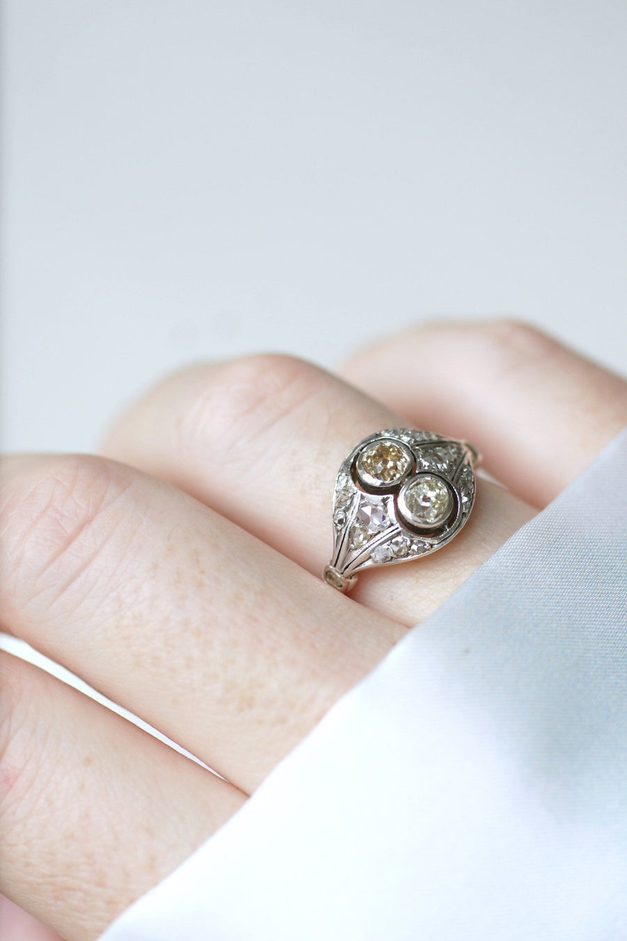 Belle Epoque diamond dome ring - Penelope Gallery