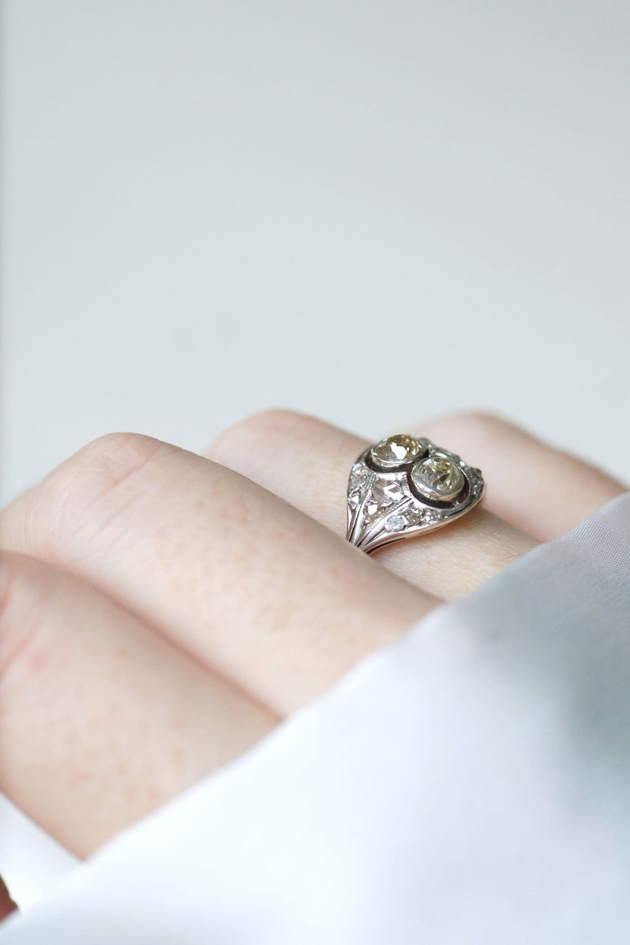 Belle Epoque diamond dome ring - Penelope Gallery