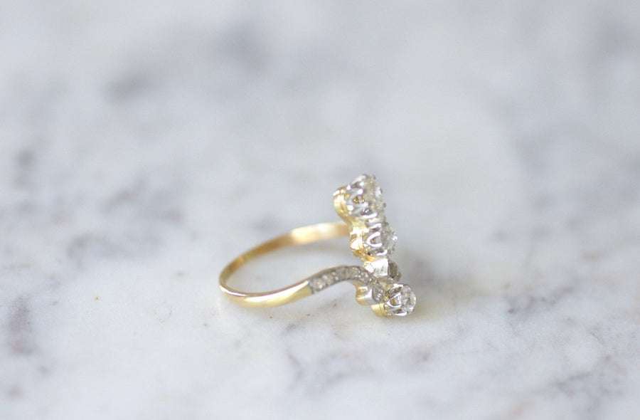 Duchess pear diamond ring - Penelope Gallery