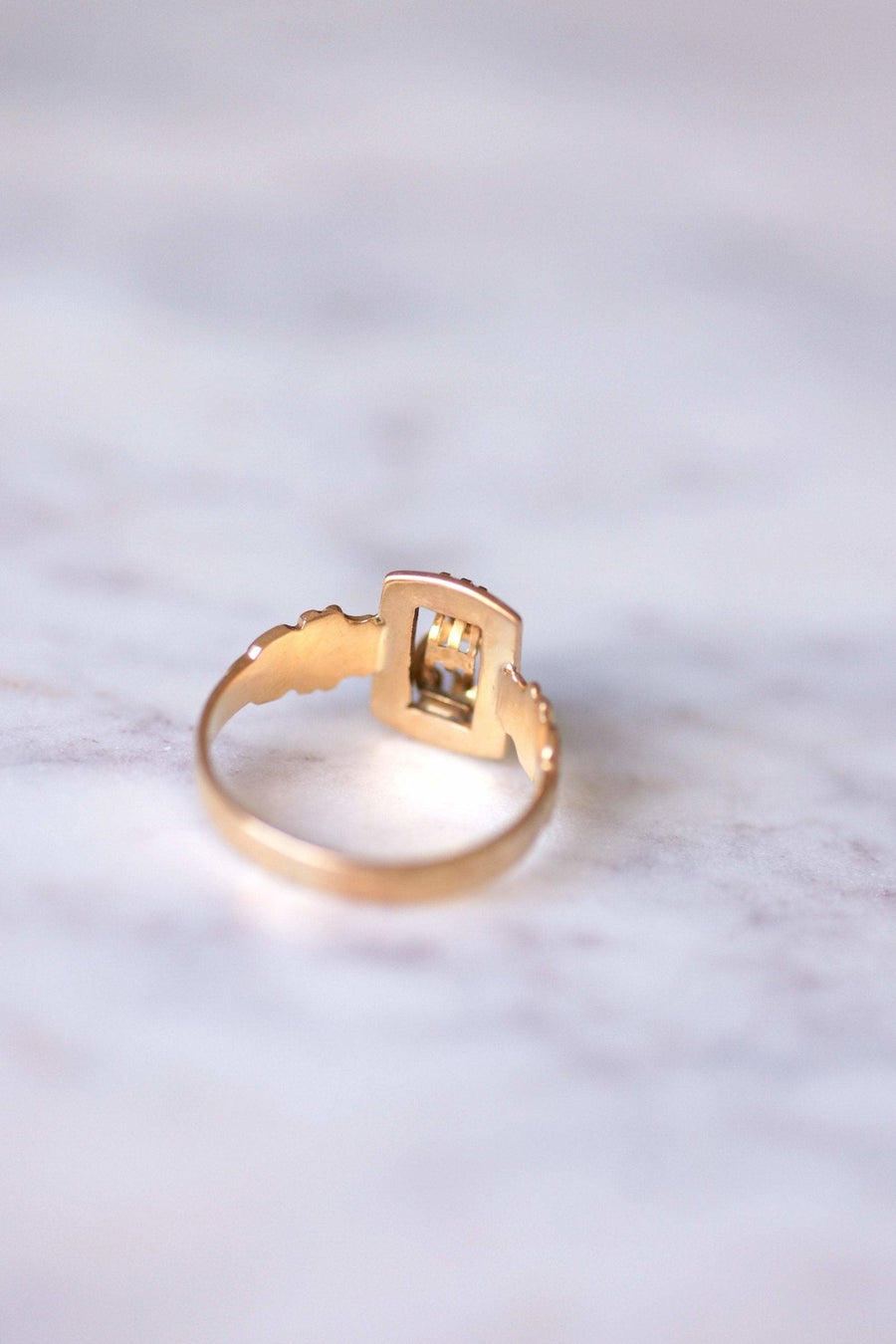 Antique rose gold eternity ring - Galerie Pénélope