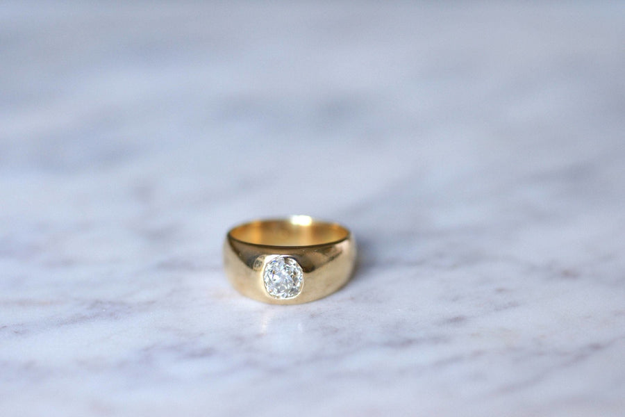 1.33 Cts old cut diamond ring - Penelope Gallery