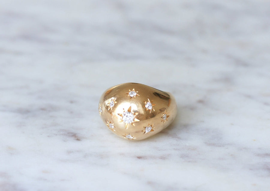 Large constellation diamond ring - Galerie Pénélope