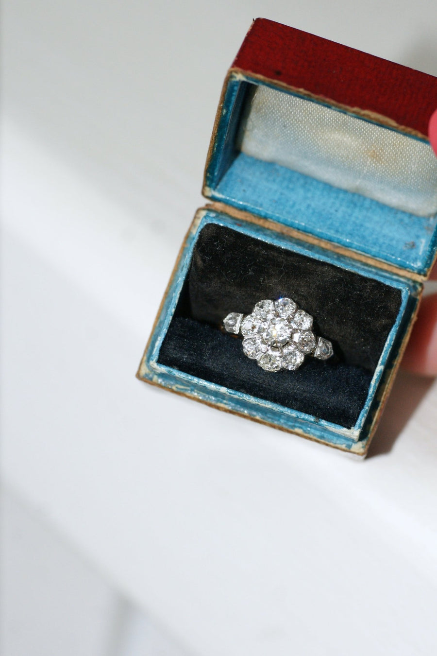 Belle Epoque diamond daisy ring - Galerie Pénélope