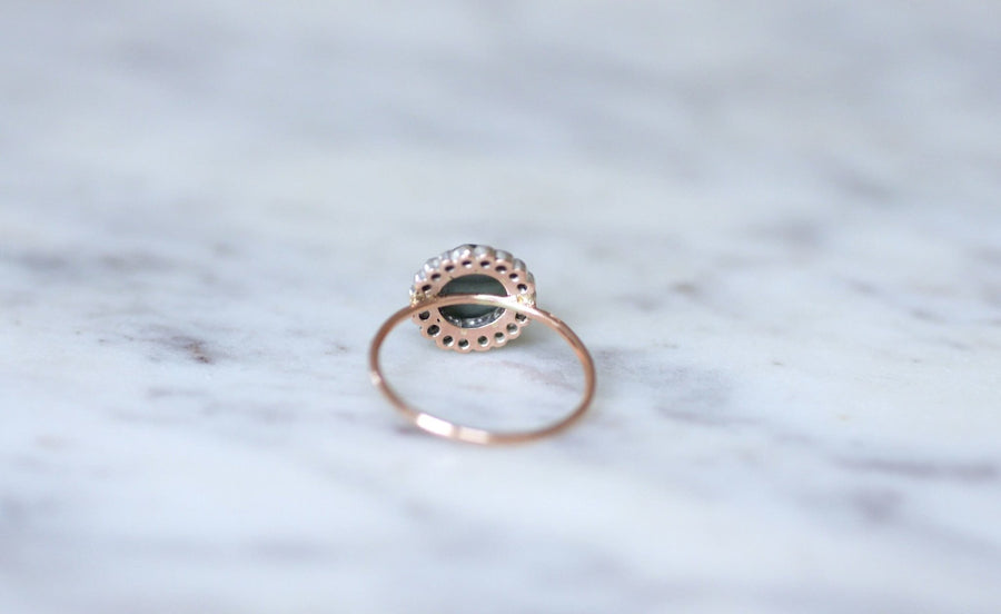 Cat's eye daisy ring - Penelope Gallery