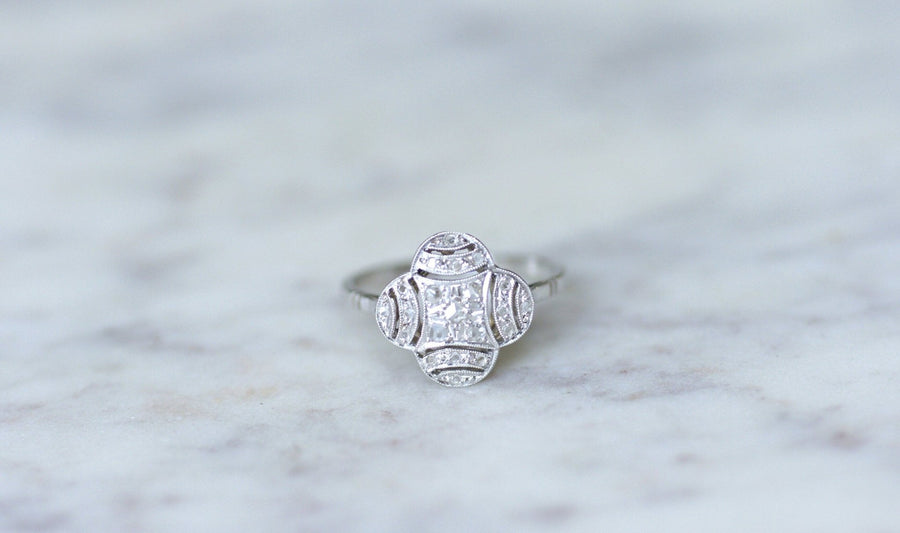 Art Deco diamond ring - Penelope Gallery