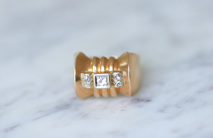Bague tank art discount deco