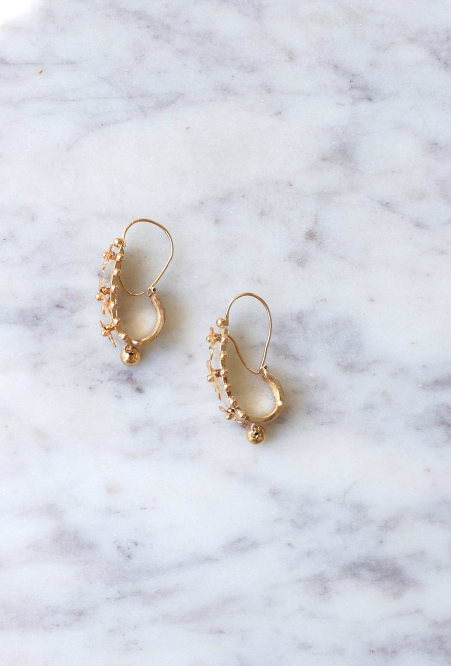 Rose gold lighter earrings - Penelope Gallery