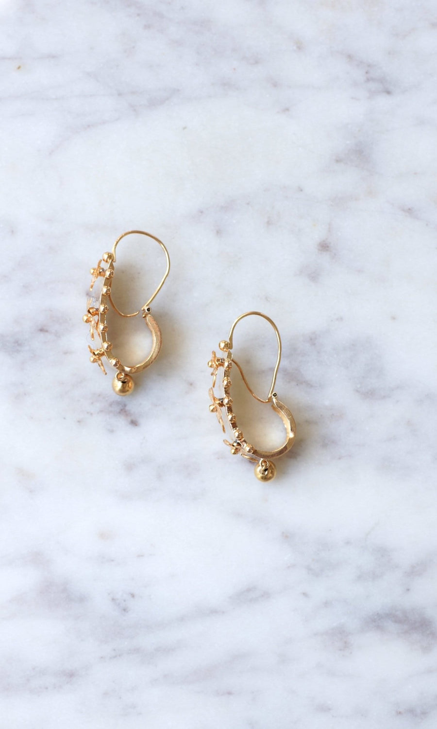 Rose gold lighter earrings - Penelope Gallery