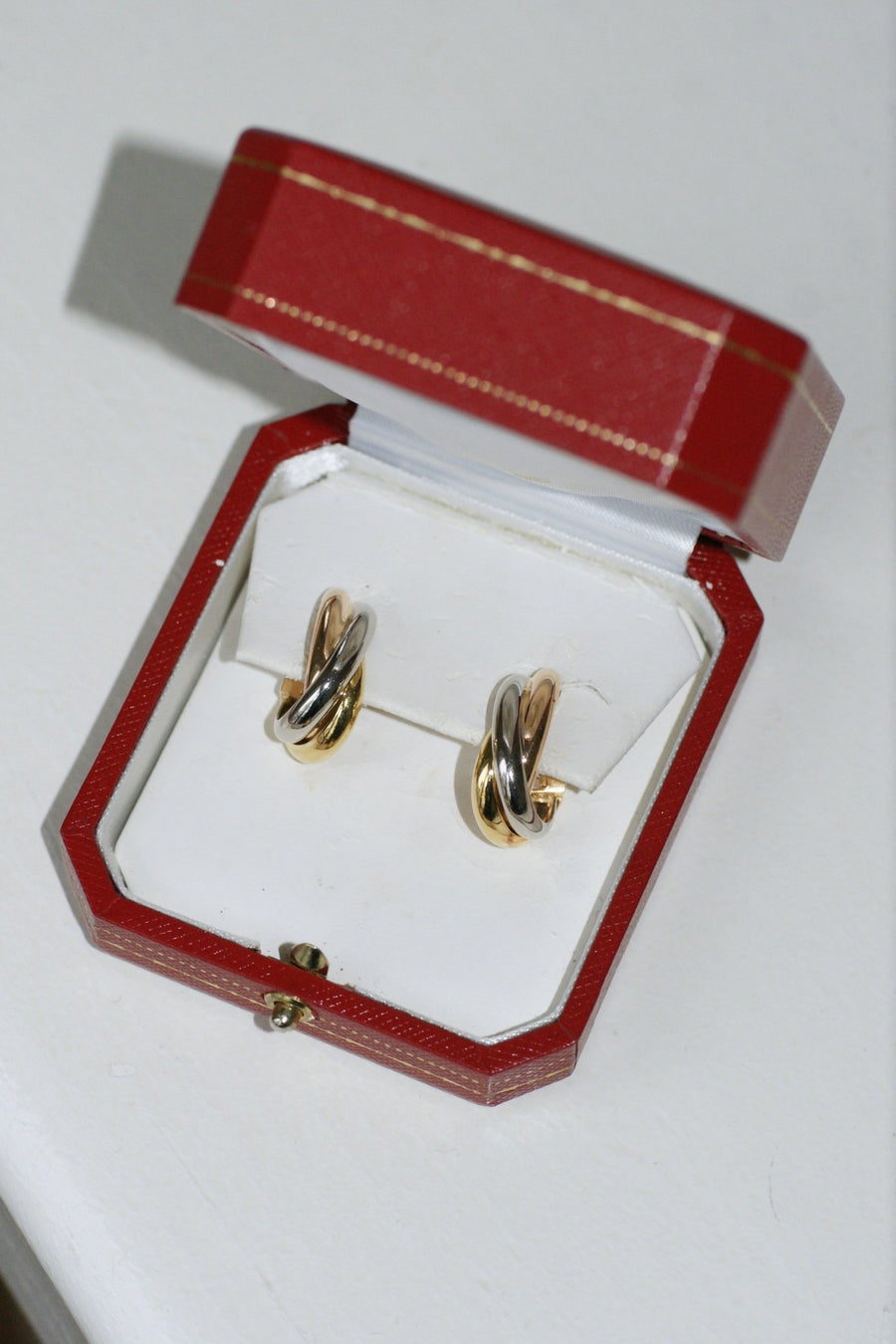 Cartier Trinity three gold hoop earrings - Galerie Pénélope