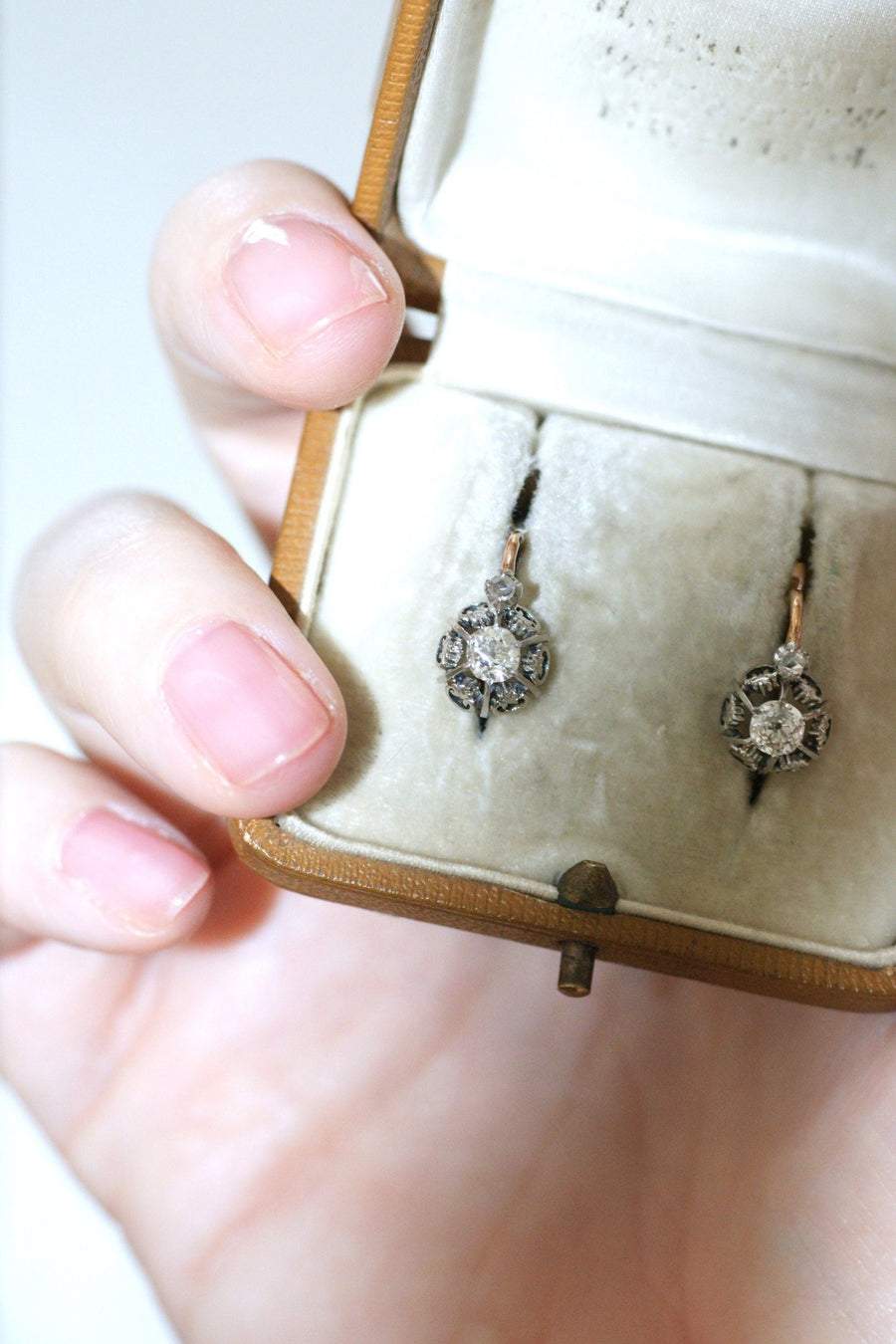 0.50 ct diamond earrings - Galerie Pénélope