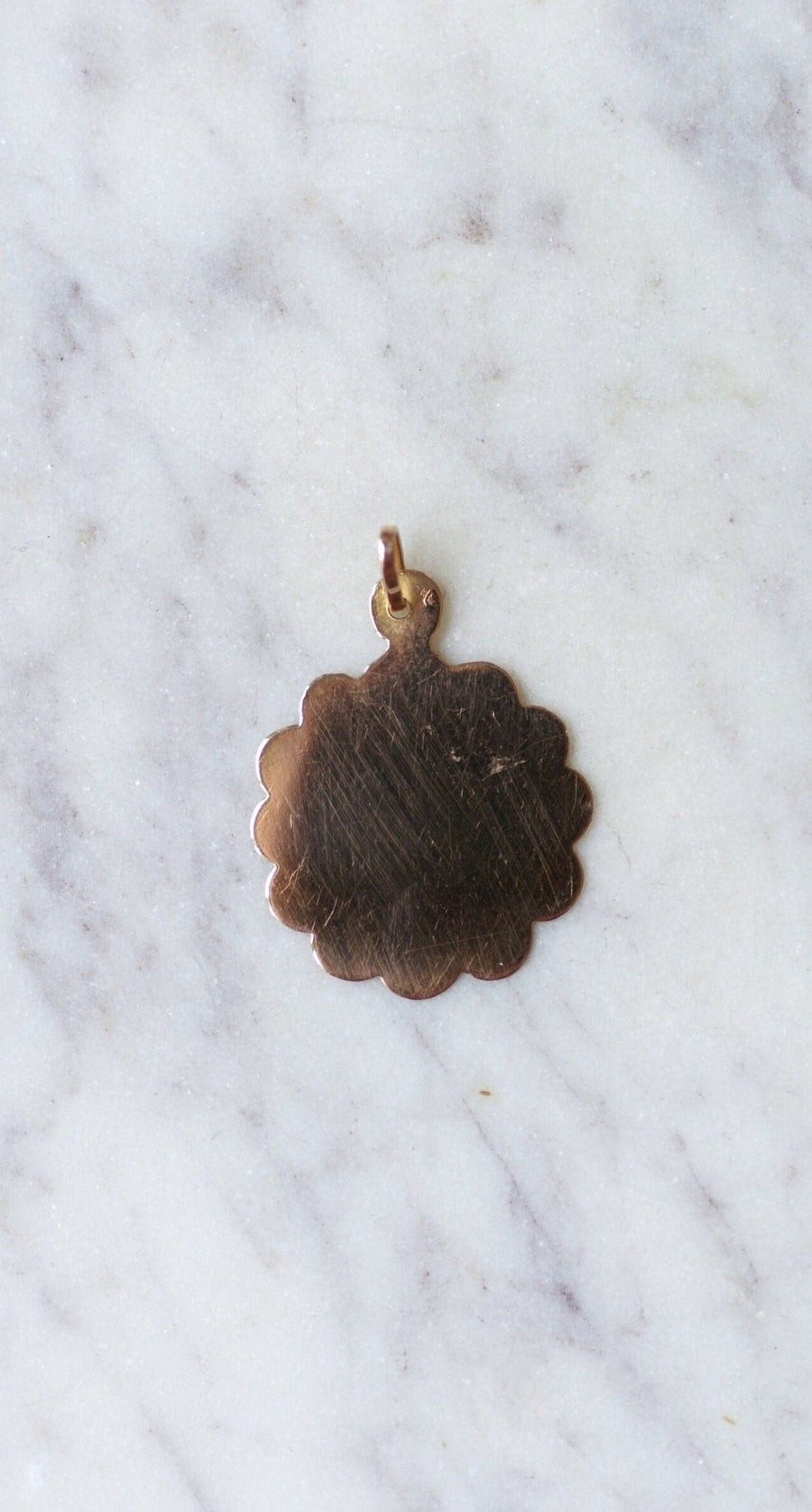 Vierge rose gold medal - Galerie Pénélope
