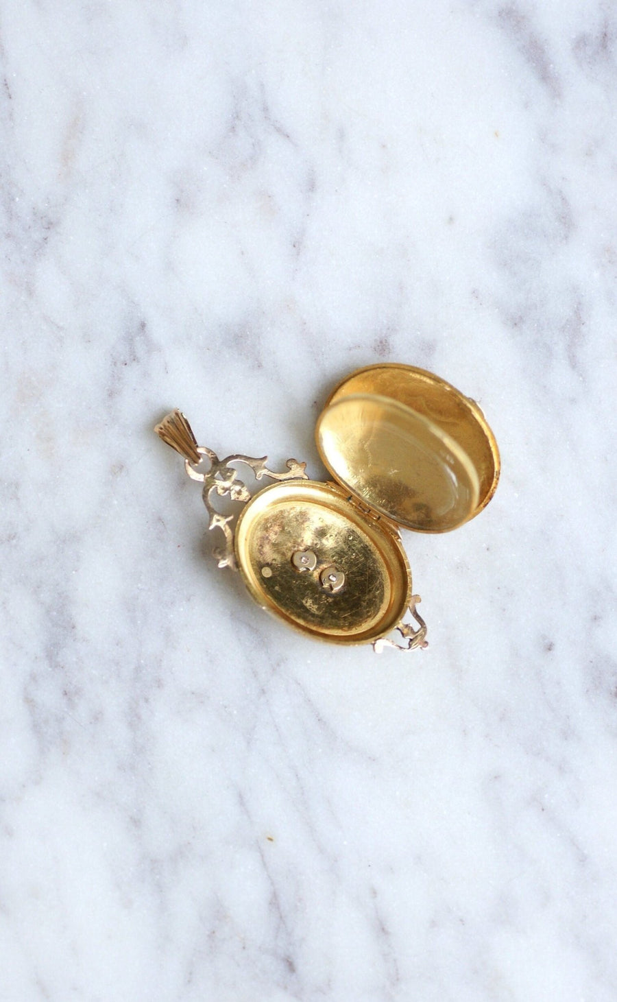 Rose gold and turquoise star medallion - Penelope Gallery