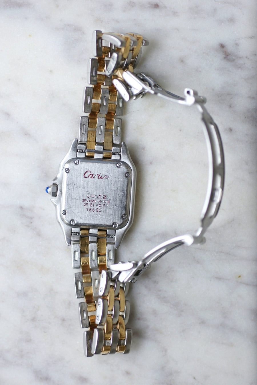 Cartier Panthère Gold and Steel Ladies Watch - Galerie Pénélope