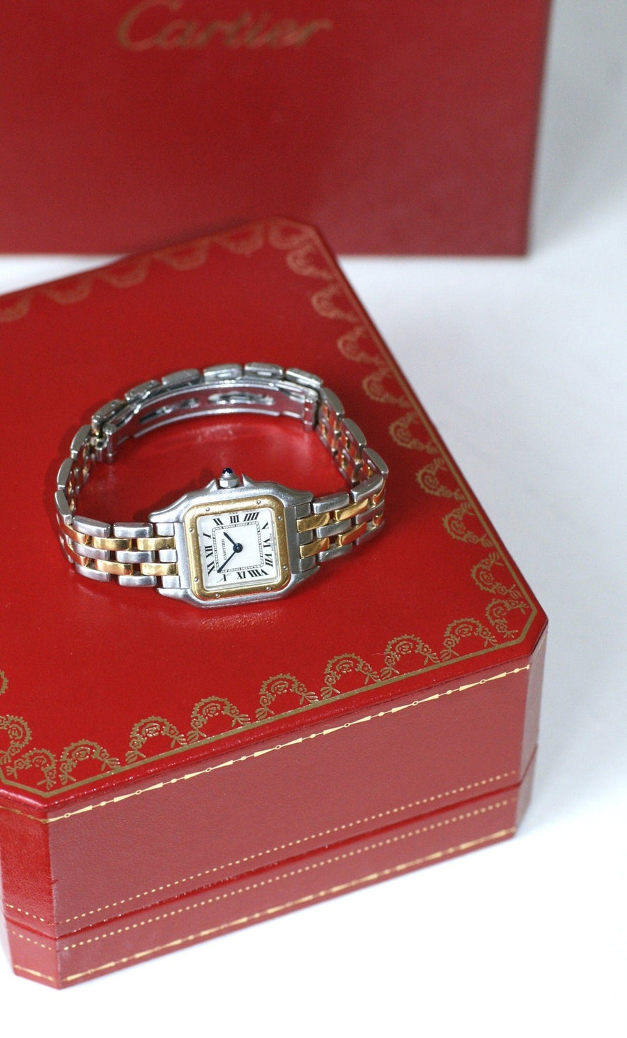 Cartier Panthère Gold and Steel Ladies Watch - Galerie Pénélope