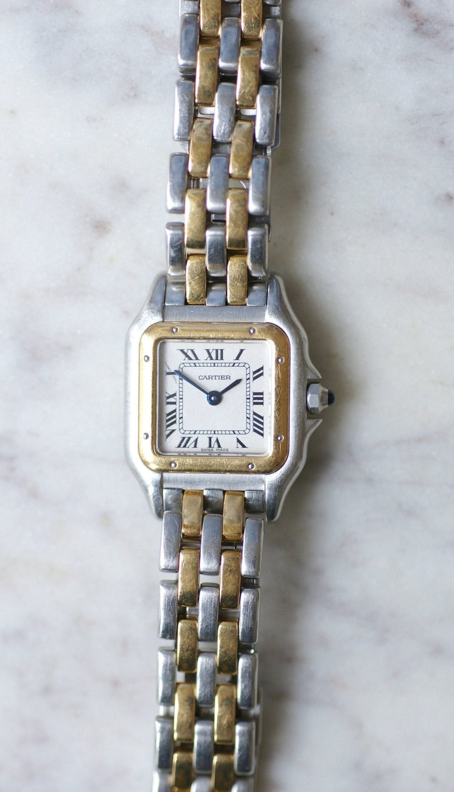 Cartier Panthère Gold and Steel Ladies Watch - Galerie Pénélope