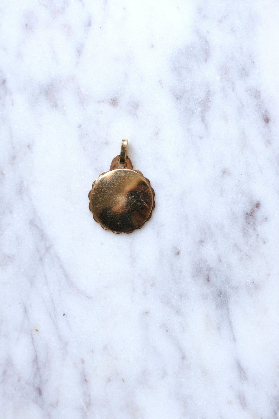 Augis Love Pendant in yellow gold - Galerie Pénélope
