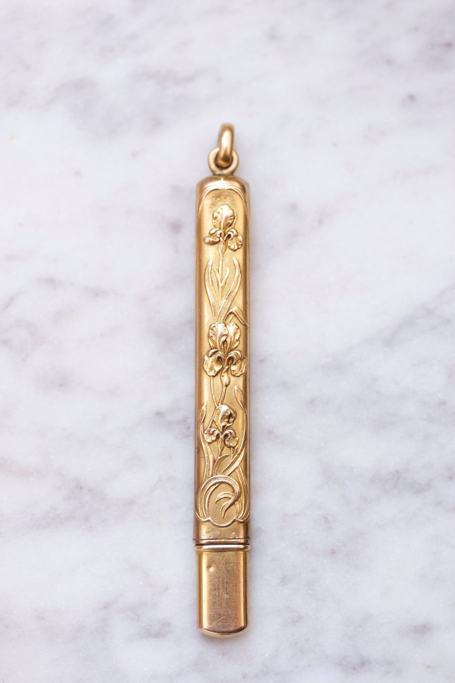 Art Nouveau pencil pendant by Dropsy, Circa 1910