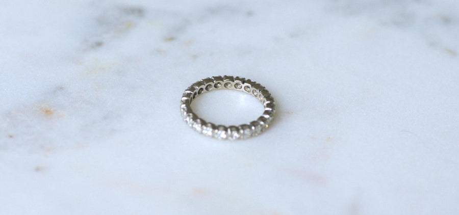 トゥールコンプリート ダイヤモンド 1.00Ct ホワイトゴールド マリッジリング