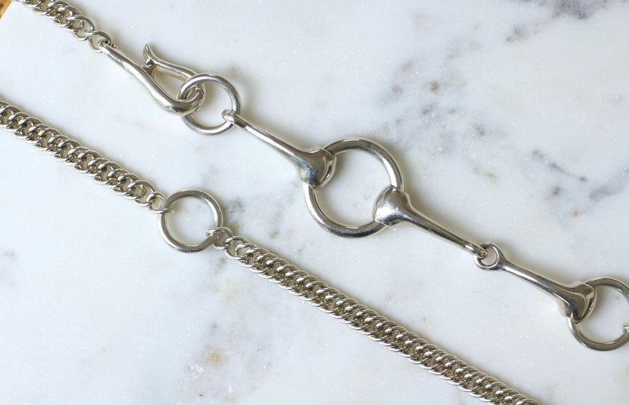 エルメス ソートワールモア シルバー 73.00cm