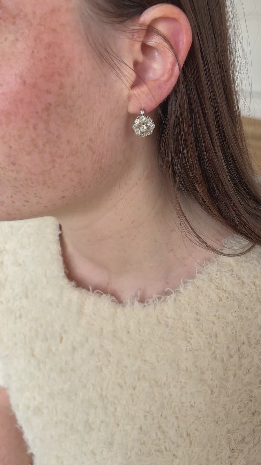デイジー・ピアス ダイヤモンド 3.00カラット