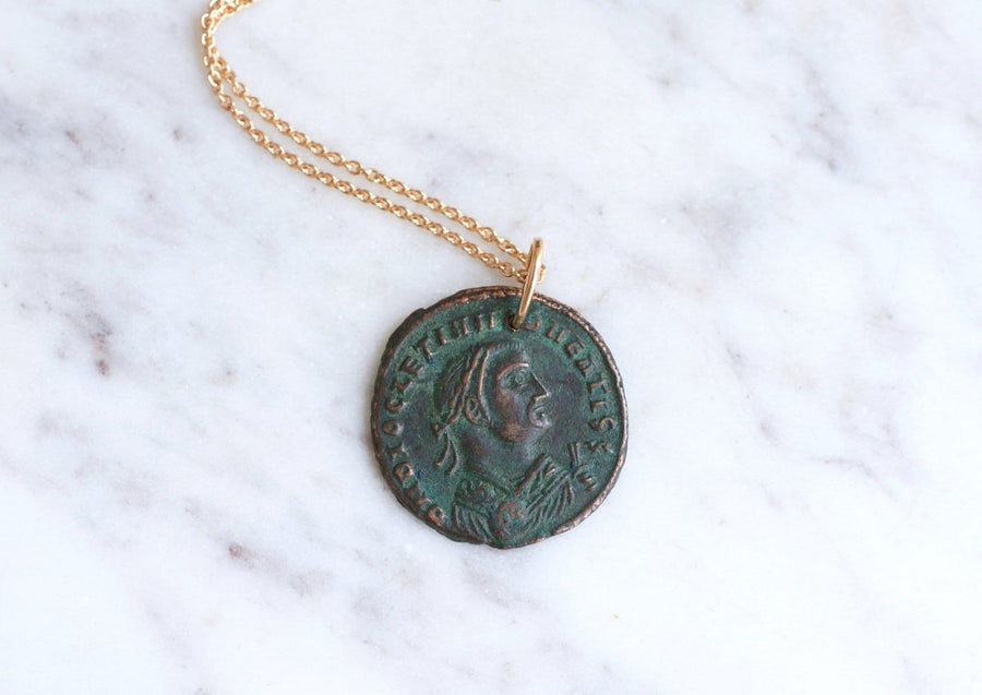 ネックレス ペンダント ローマのコイン ディオクレティアヌス - ペネロペ ギャラリー