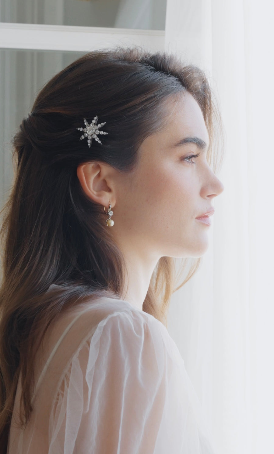 Pique à cheveux ancien étoile - Galerie Pénélope