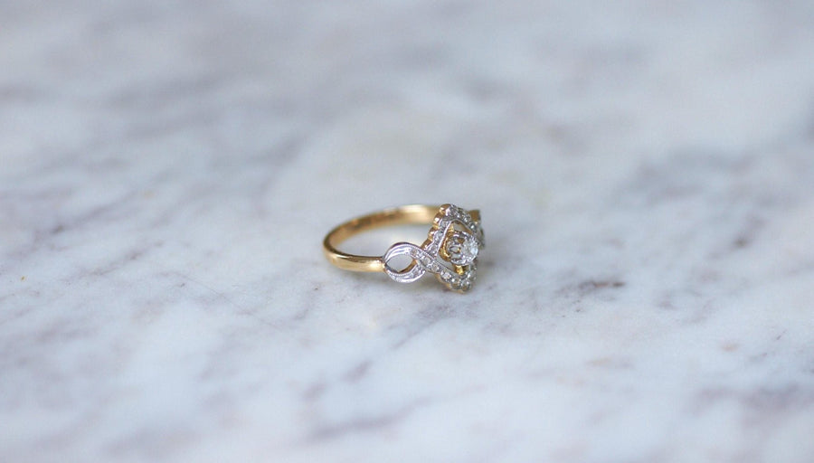 Bague Belle Epoque Infini Diamants - Galerie Pénélope