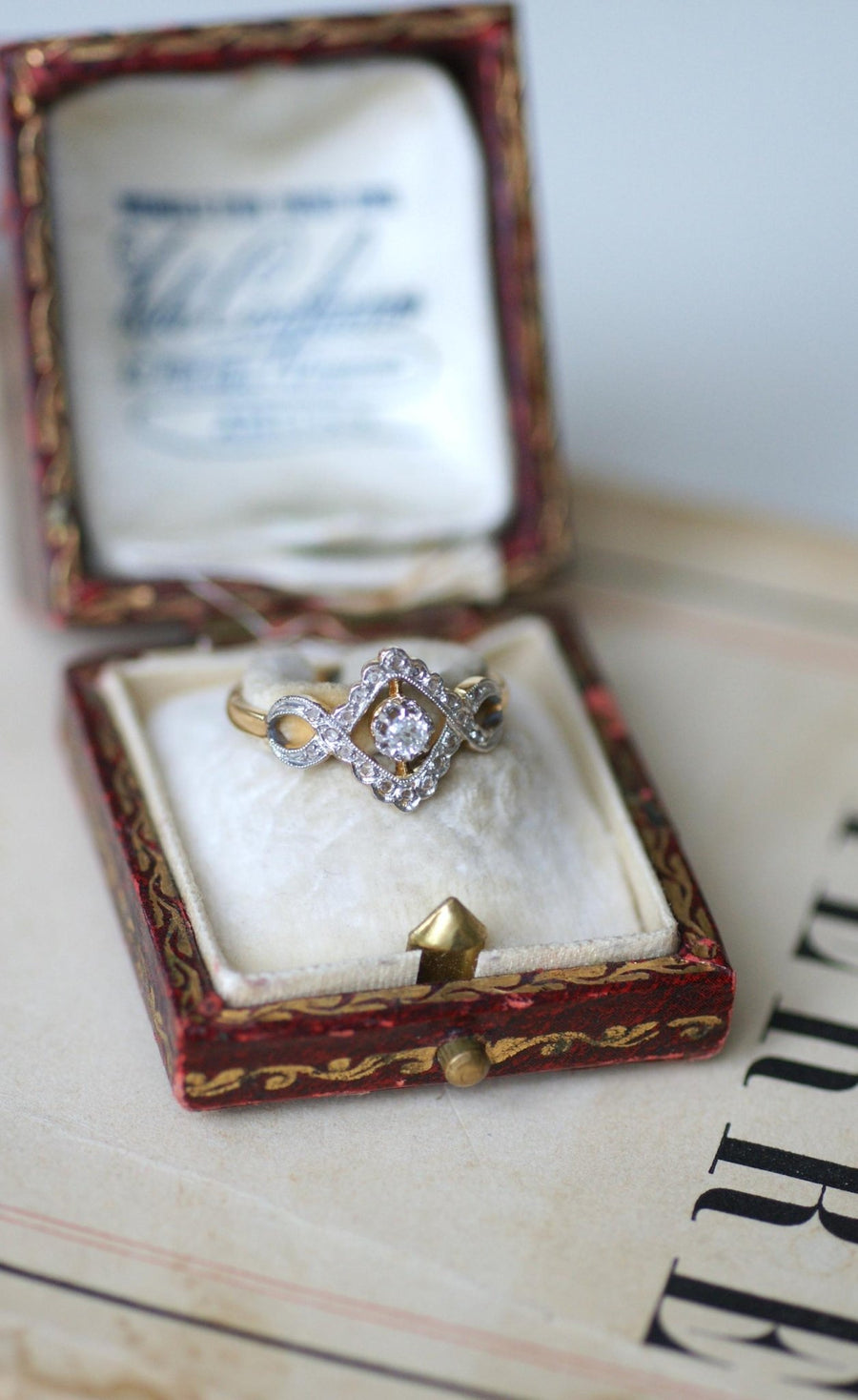 Bague Belle Epoque Infini Diamants - Galerie Pénélope